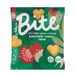 Паффы хрустящие "Вяленый томат-Чили" Bite, 30 г
