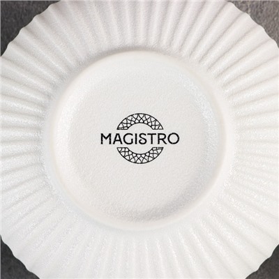 Миска фарфоровая Magistro Line, 350 мл, d=11,5 см, цвет белый