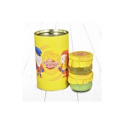 Подарочный Набор "Тубус Масленица с киви и акациевый мёд"