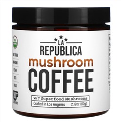 LA Republica, Mushroom Coffee, 2.12 oz (60 g)