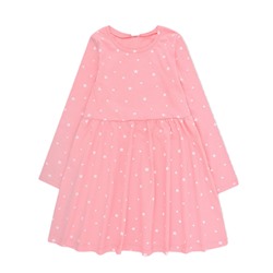 К 5786 Платье для девочки (розовая глазурь звездочки)