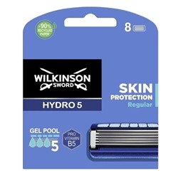 Кассеты для бритвы Schick (Wilkinson Sword) HYDRO-5 Skin Protection Regular (8шт)