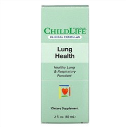 Childlife Clinicals, Lung Health, Healthy Lung & Respiratory Function , 2 fl oz (59 ml)
