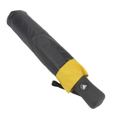 Зонт Полуавтоатический Универсальный желтого цвета размер см 30x5x5