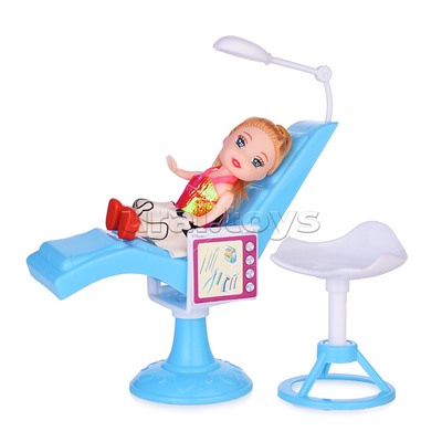 Кукла "Милана-стоматолог" с аксессуарами, в коробке
