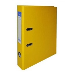 Папка-регистратор 75 мм "Сlassic" PVC-покрытие желтый 25177 Expert Complete