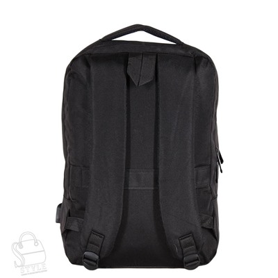 Рюкзак текстильный 3321PSB black S-Style