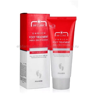 Крем для ног 3W Clinic Enrich Foot Treatment 100ml (125)