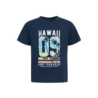футболка 1ПДФК4333001; темно-синий77 / Гаваи