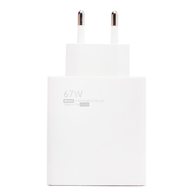 Адаптер Сетевой с кабелем ORG Xiaomi [BHR6035EU] (повр. уп) USB 67W (USB/Type-C) (B) (white)