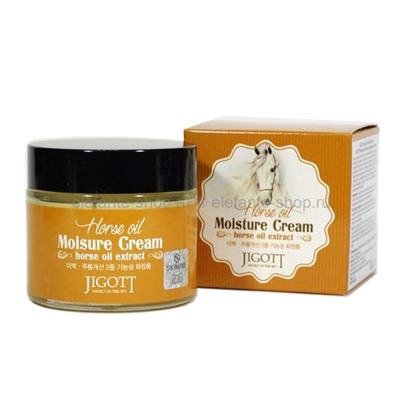 Крем для лица Jigott Horse Oil Moisture Cream 70ml (51)