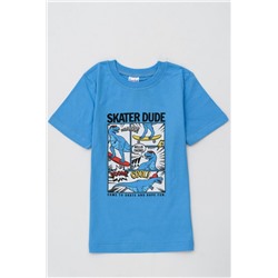 футболка детская с принтом 7443 (Голубой)
