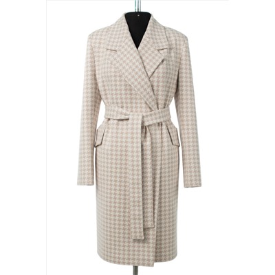 01-11059 Пальто женское демисезонное (пояс)