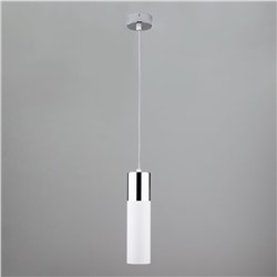 Подвесной светодиодный светильник в стиле лофт 50135/1 LED хром / белый