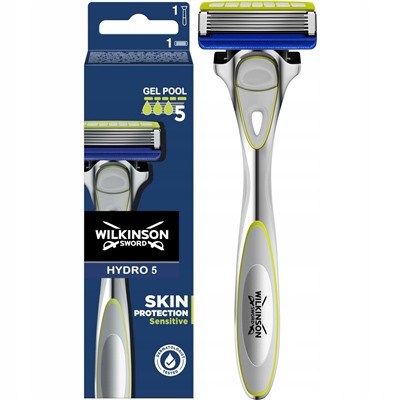 Станок для бритья Schick (Wilkinson Sword) HYDRO-5 Skin Protection Sensitive (+1 кассета)