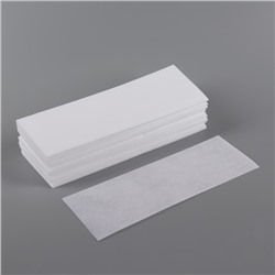 Полоски для депиляции, 20 × 7 см, 100 шт, цвет белый