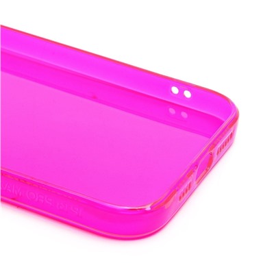 Чехол-накладка - SC344 для "Apple iPhone 13 Pro Max" (transparent/pink) (232033)