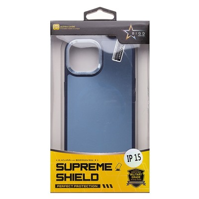 Чехол-накладка - SM023 SafeMag для "Apple iPhone 15" (midnight blue)