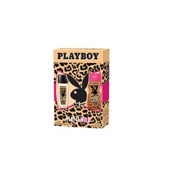 Playboy Набор Play it Wild Парфюмированная вода 75мл+Гель для душа 250мл жен