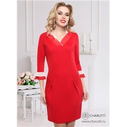 Классное красное платье