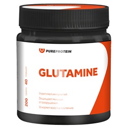 Глютамин со вкусом лесных ягод Pure Protein, 200 г