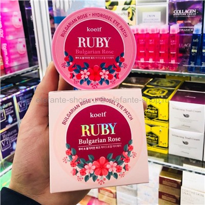 Гидрогелевые патчи Koelf Ruby & Bulgarian Rose Eye Patch (78)