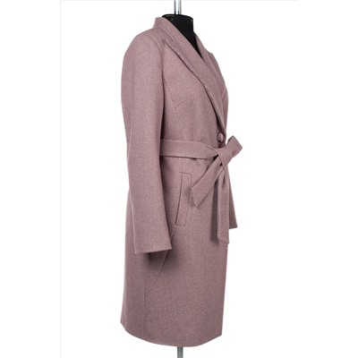 01-10153 Пальто женское демисезонное (пояс)