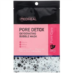 Mediheal, тканевая кислородная маска для очищения пор, 1 шт., 18 мл (0,60 жидк. унции)