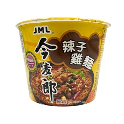 Лапша б/п острая со вкусом курицы JML, Корея, 100 г Акция