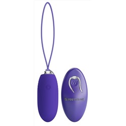 Фиолетовое виброяйцо Jenny-Yourth с пультом ДУ