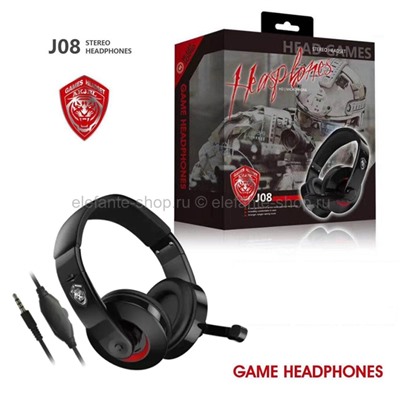 Игровые наушники Headphone Stereo Gaming J08 (15)