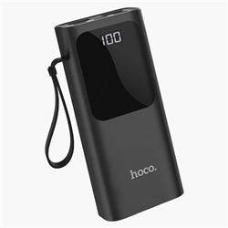 Внешний аккумулятор Hoco J41 (пов.уп) 10 000mAh Micro USB/USB Type-C/Lightning (black)