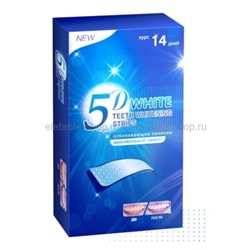 Отбеливающие полоски зубов 5D White Teeth Whitening Strips 14 штук (28)