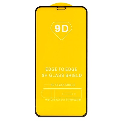 Защитное стекло Full Glue - 2,5D для "Apple iPhone X/iPhone XS/IPhone 11 Pro" (тех.уп.) (20) (black)