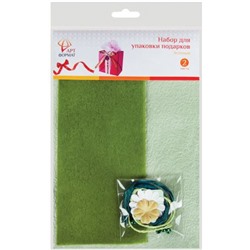 Набор для упаковки подарков "Зеленый" AF09-041-09 ARTформат