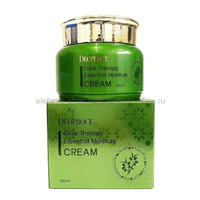 Крем для лица с экстрактом оливы Deoproce Olive Therapy Essential Moisture Cream 100ml (78)