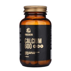 Calcium 600 + D3 + Zn with Vit K1 Grassberg, 60 шт
