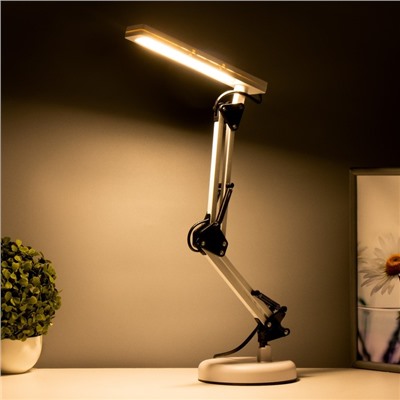 Настольная лампа "Брина" LED 7Вт белый 14,5х14,5х67 см RISALUX