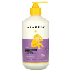 Alaffia, детский кондиционер для легкого расчесывания, лимон и лаванда, 476 мл (16 жидк. унций)