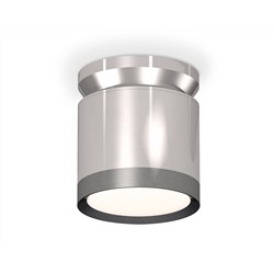 Комплект накладного светильника XS8120010 PSL/PPH серебро полированное/графит полированный GX53 (N8904, C8120, N8133)