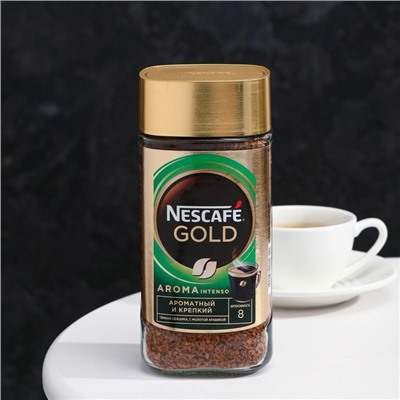 Кофе растворимый Nescafe Gold Aroma Intenso, 170 г