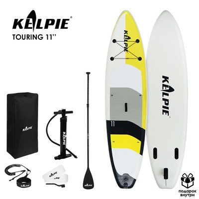 SUP доска надувная TOURING KELPIE 11", 335х80х15 см