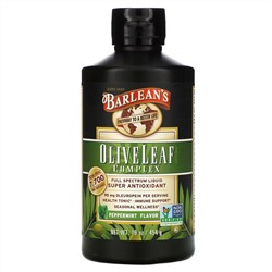 Barlean's, Комплекс из листьев оливы, вкус перечной мяты, 454 г (16 унций)