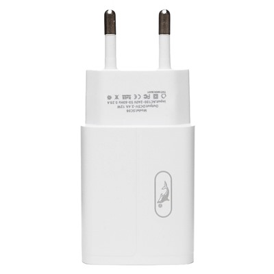Адаптер Сетевой SKYDOLPHIN SC06 (повр. уп.) USB 2,4A/12W (white)