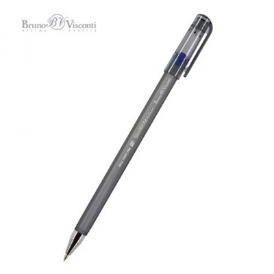 Ручка шариковая 0.5 мм "SlimWrite Ice" синяя 20-0207 Bruno Visconti