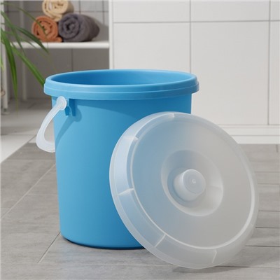 Ведро с крышкой Darel plastic, 20 л, цвет МИКС