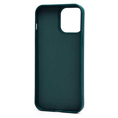 Чехол-накладка - SC335 для "Apple iPhone 13 Pro Max"  (медведь) (dark green) (227061)