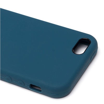 Чехол-накладка ORG Soft Touch для "Apple iPhone 5/iPhone 5S/iPhone SE" (dark blue)