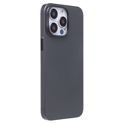 Чехол-накладка - PC091 для "Apple iPhone 15 Pro Max" (matte transparent/black) (232313)