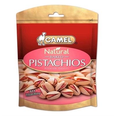 Печёные фисташки, подсоленные "Natural Pistachios" Camel, 40 г